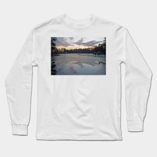 Ice Covered Cove Long Sleeve T-Shirt